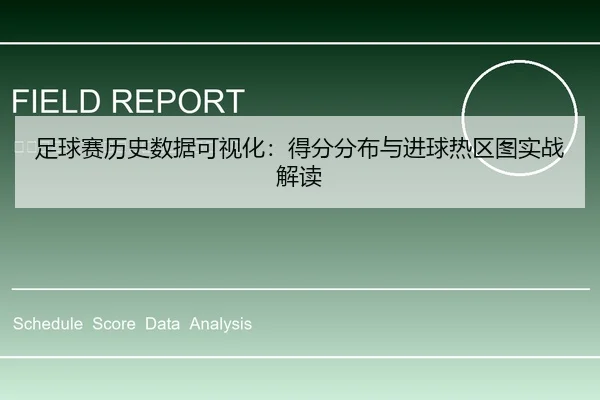 足球赛历史数据可视化：得分分布与进球热区图实战解读